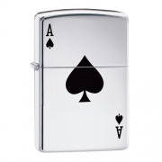 ��������� Zippo - 24011 Ace - High polish Chrome