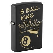 ��������� Zippo - 46291 Billiards Champion Black Matte
