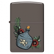 ��������� Zippo - 48409 Deer Design Black Ice