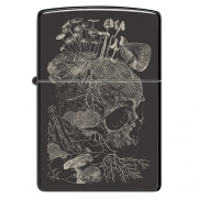 ��������� Zippo - 48590 Skull High Polish Black